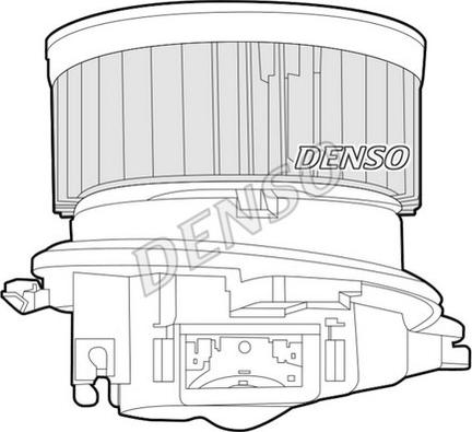 NPS DEA21007 - Вентилятор салона autosila-amz.com