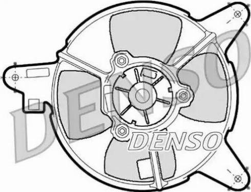 NPS DER09087 - Вентилятор, охлаждение двигателя autosila-amz.com