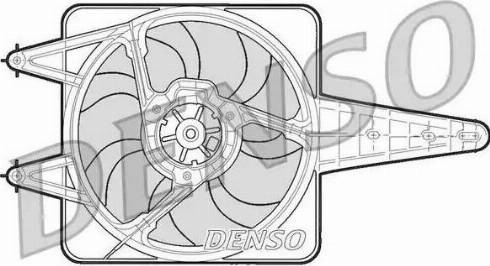 NPS DER13203 - Вентилятор, охлаждение двигателя autosila-amz.com