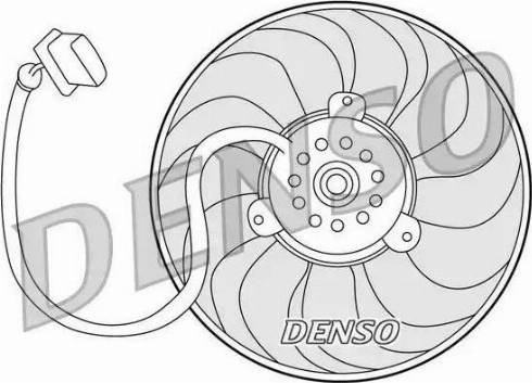 NPS DER32004 - Вентилятор, охлаждение двигателя autosila-amz.com