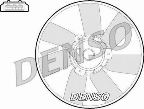 NPS DER32013 - Вентилятор, охлаждение двигателя autosila-amz.com