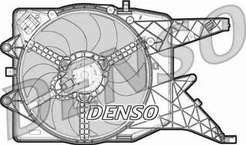 NPS DER20011 - Вентилятор, охлаждение двигателя autosila-amz.com