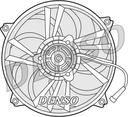 NPS DER21014 - Вентилятор, охлаждение двигателя autosila-amz.com