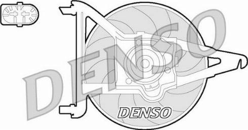 NPS DER21021 - Вентилятор, охлаждение двигателя autosila-amz.com