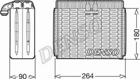 NPS DEV01010 - Испаритель, кондиционер autosila-amz.com