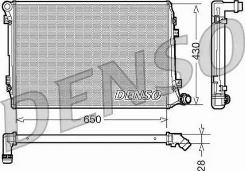 NPS DRM32037 - Радиатор, охлаждение двигателя autosila-amz.com