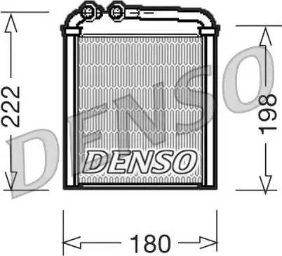 NPS DRR32005 - Теплообменник, отопление салона autosila-amz.com