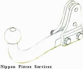 NPS H790A24D - Прицепное устройство, фаркоп autosila-amz.com