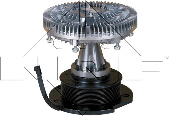 NRF 49011 - Сцепление, вентилятор радиатора autosila-amz.com