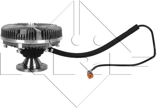 NRF 49119 - вискомуфта привода вентилятора !электр.D=237 \Scania G-Serie G 230 07> autosila-amz.com