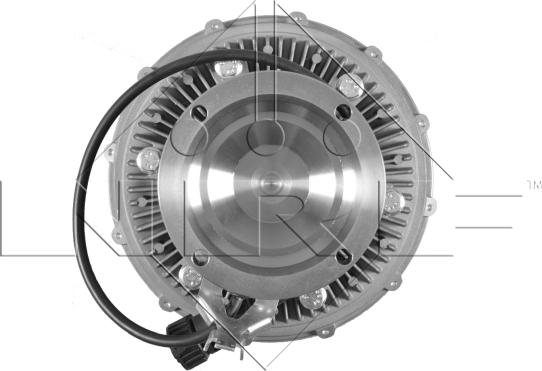 NRF 49709 - Вискомуфта привода вентилятора (без крыльчатки) =86086 autosila-amz.com