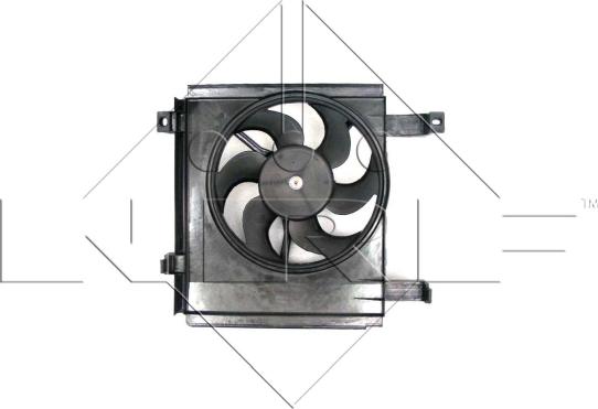 NRF 47447 - Вентилятор радиатора с электромотором SMART City Coupe 0.6 98- autosila-amz.com