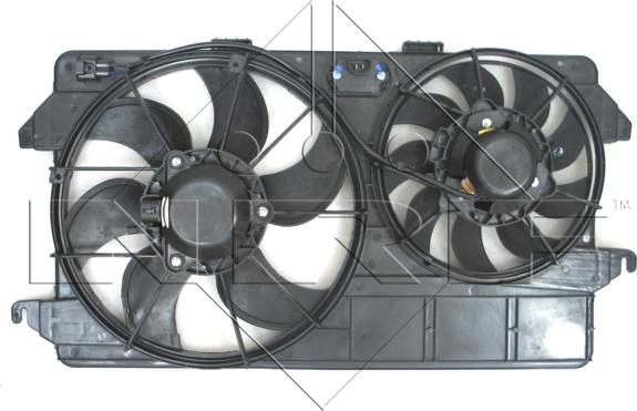 NRF 47450 - Вентилятор, охлаждение двигателя autosila-amz.com