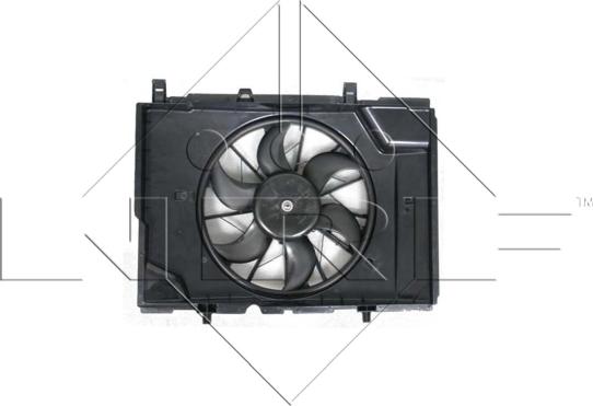 NRF 47466 - Вентилятор радиатора с электромотором MERCEDES C-Series 1.8 94- autosila-amz.com
