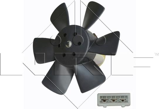 NRF 47429 - Вентилятор, охлаждение двигателя autosila-amz.com