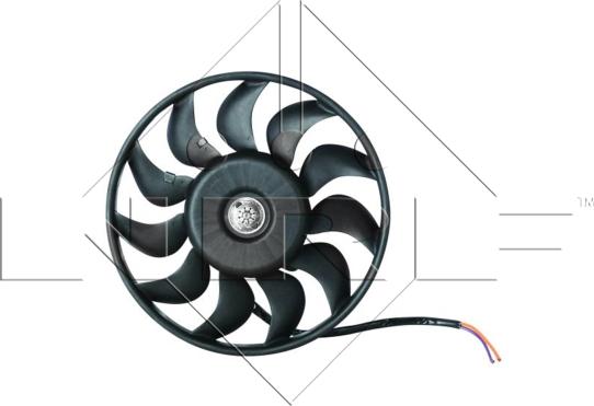 NRF 47423 - Вентилятор радиатора с электромотором AUDI A6 2.0D 04- autosila-amz.com