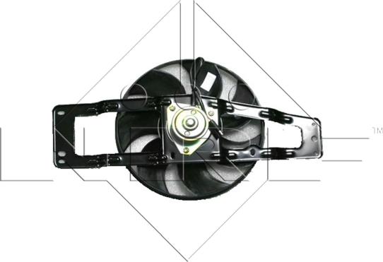 NRF 47476 - Вентилятор радиатора (с корпусом) RENAULT TWINGO I 1.2 08.04-06.07 autosila-amz.com