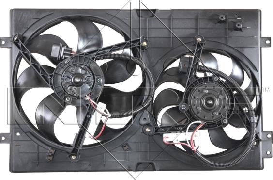 NRF 47059 - Вентилятор радиатора (с корпусом) AUDI A3, TT SEAT AROSA, CORDOBA, IBIZA III, LEON, TOLEDO II SKODA autosila-amz.com