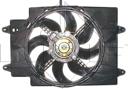 NRF 47801 - Вентилятор, охлаждение двигателя autosila-amz.com