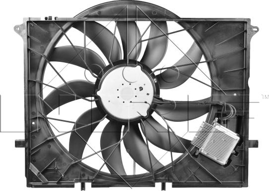 NRF 47297 - Вентилятор, охлаждение двигателя autosila-amz.com