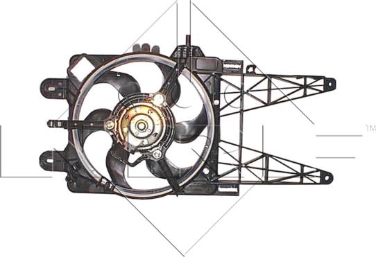 NRF 47246 - Вентилятор, охлаждение двигателя autosila-amz.com