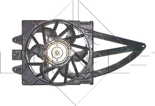 NRF 47241 - Вентилятор, охлаждение двигателя autosila-amz.com
