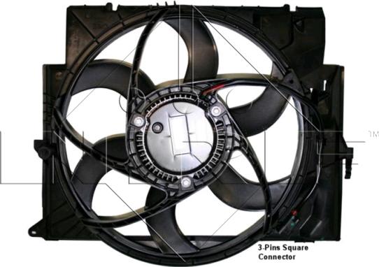 NRF 47210 - Вентилятор, охлаждение двигателя autosila-amz.com