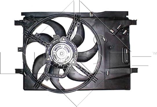 NRF 47236 - Вентилятор, охлаждение двигателя autosila-amz.com
