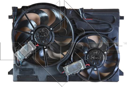 NRF 47714 - Вентилятор, охлаждение двигателя autosila-amz.com