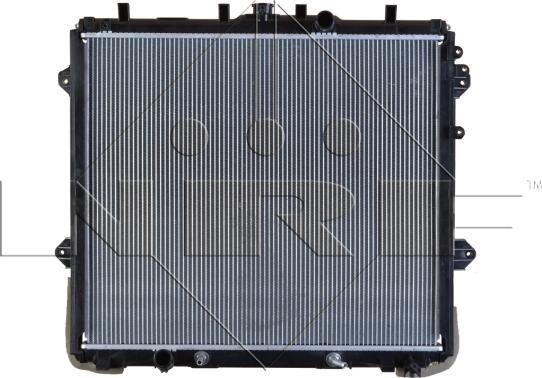 NRF 59080 - Радиатор, охлаждение двигателя autosila-amz.com