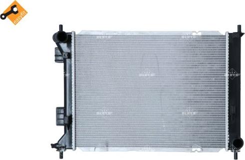 NRF 59341 - Радиатор, охлаждение двигателя autosila-amz.com