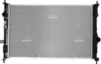 NRF 59355 - Радиатор, охлаждение двигателя autosila-amz.com