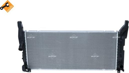 NRF 59285 - Радиатор, охлаждение двигателя autosila-amz.com