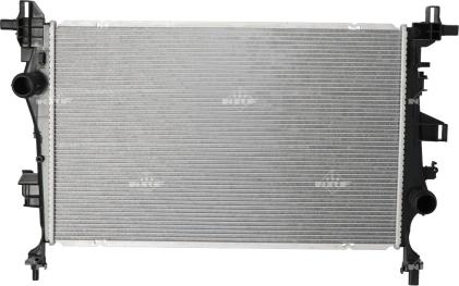 NRF 59286 - Радиатор, охлаждение двигателя autosila-amz.com