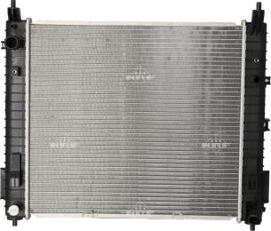 NRF 59235 - Радиатор, охлаждение двигателя autosila-amz.com