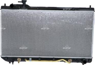 NRF 59229 - Радиатор, охлаждение двигателя autosila-amz.com
