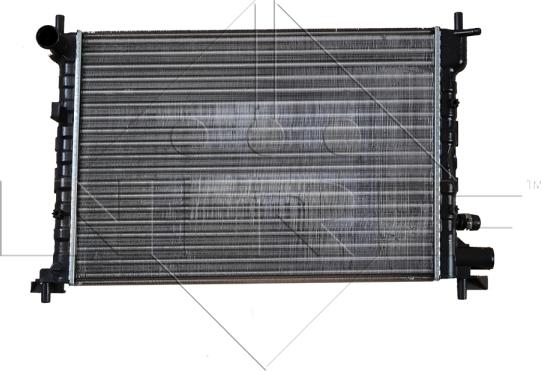 NRF 54667 - Радиатор, охлаждение двигателя autosila-amz.com