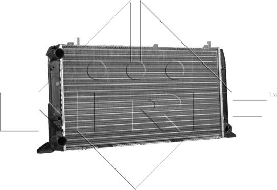 NRF 54602 - Радиатор, охлаждение двигателя autosila-amz.com