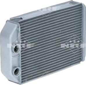 NRF 54316 - радиатор печки!\ Audi A6 1.8-4.2i/1.9-2.5TDI 97-05 autosila-amz.com