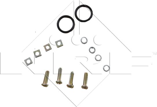 NRF 54240 - Радиатор отопителя MERCEDES 190-Series 1.8 83- autosila-amz.com