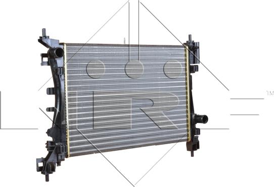NRF 55340 - Радиатор, охлаждение двигателя autosila-amz.com