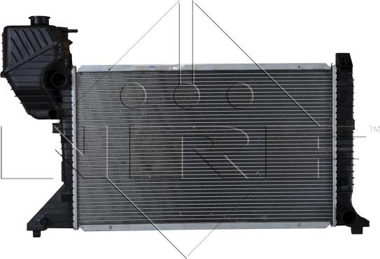 NRF 55348 - Радиатор, охлаждение двигателя autosila-amz.com
