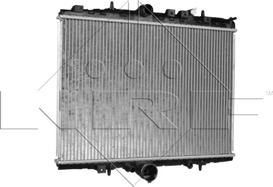 NRF 55347 - Радиатор, охлаждение двигателя autosila-amz.com