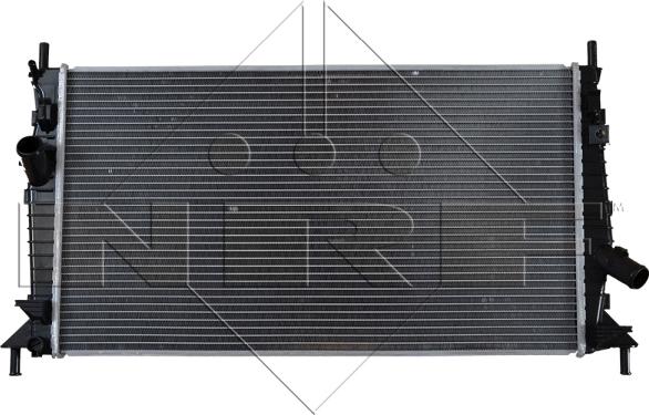 NRF 55327 - Радиатор, охлаждение двигателя autosila-amz.com