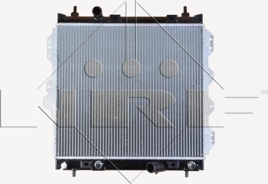 NRF 56018 - Радиатор, охлаждение двигателя autosila-amz.com