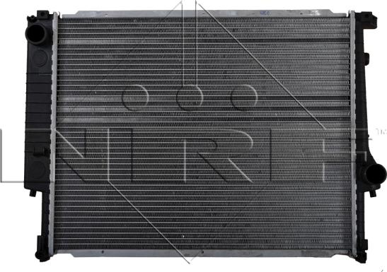 NRF 509558 - Радиатор, охлаждение двигателя autosila-amz.com