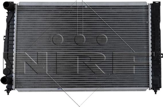 NRF 509504 - Радиатор, охлаждение двигателя autosila-amz.com