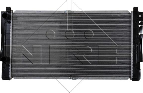 NRF 509515 - Радиатор, охлаждение двигателя autosila-amz.com