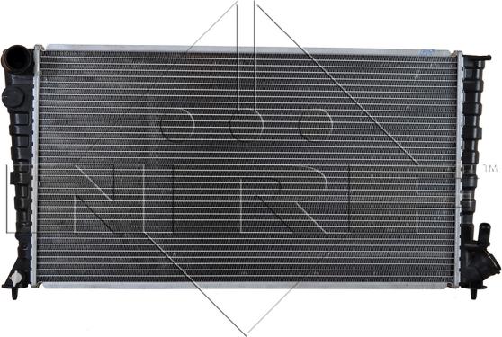 NRF 509510 - Радиатор, охлаждение двигателя autosila-amz.com