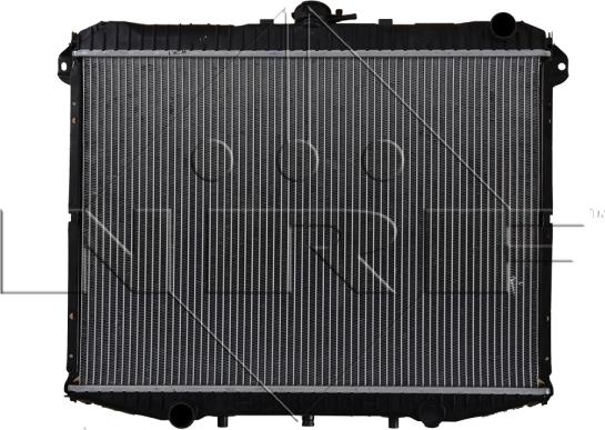 NRF 509533 - Радиатор, охлаждение двигателя autosila-amz.com